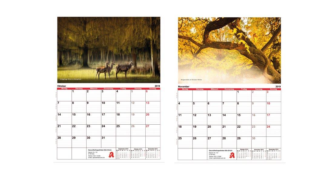 Printprodukte Kalender